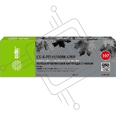 Картридж перезаправляемый струйный Cactus CS-R-PFI107MBK-CHIP (260мл) для Canon imageProGRAF iPF670/680/685/770/780/785 с чипом