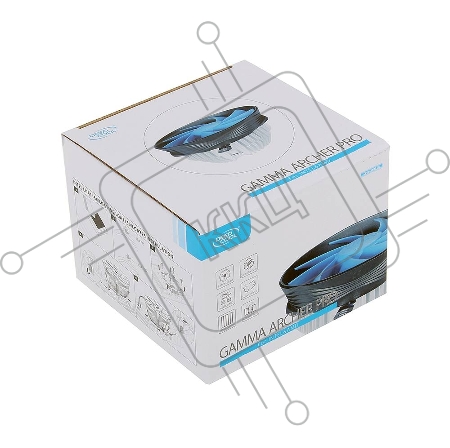 Кулер Cooler Deepcool GAMMA ARCHER PRO PWM 110W {1150/1155/AM3+/FM1/FM2 4pin 17-21dB Al+Cu }
