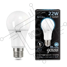 Лампа светодиодная A70 22Вт 4100К E27 Gauss 102502222