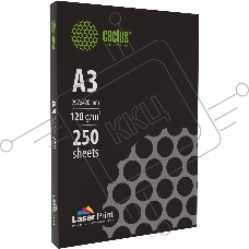Бумага Cactus CS-LPA3120250 A3/120г/м2/250л./белый для лазерной печати