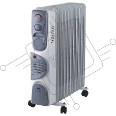 Обогреватель масляный Оазис BВ-25Т с тепловентилятором, 11 секций