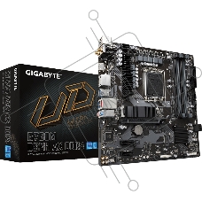 Материнская плата Gigabyte B760M DS3H AX DDR4, LGA 1700, Intel B760, 4xDDR4, 4xSATA, 2xM.2, 1xPCI-E 4.0 x16, 2xPCI-E 4.0 x1, 1xHDMI, 2xDP, 1x 2.5Gb LAN, 3xUSB 3.2 Gen 1, 2xUSB 2.0, 3x3.5 мм, 7.1, Micro-ATX