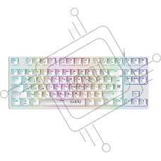 Клавиатура Defender IVORY GK-579 проводная USB белая