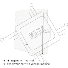 Выключатель MOES Gang Smart Switch ZS-B-EU1, Zigbee, 95-250 В