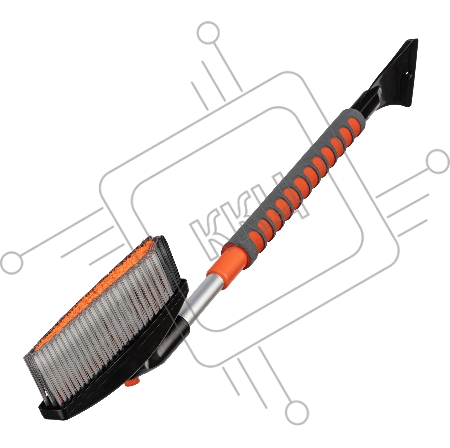 Щетка-сметка для снега со скребком телескопическая 730-1000 мм// Stels