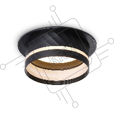 Светильник Ambrella light TN5219 BK черный GX53 D110*50