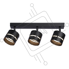 Светильник Ambrella light TN71064/3 BK черный GX53/3 max 12W 405*85*150