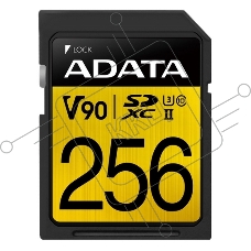 Флеш карта SD ADATA 256Gb ADATA Premier ONE SDXC Class 10 UHS-II U3 V90 275MB/s Флеш карта SD ADATA 256Gb ADATA Premier ONE SDXC Class 10 UHS-II U3 V90 275MB/s