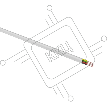 Кабель REXANT (01-5101-3) Кабель телефонный  4 жилы  100м CCA белый  (ШТЛП-4) 