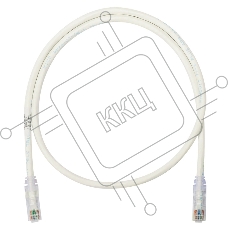 Патч-корд Panduit NK6PC3MY вилка RJ-45-вилка RJ-45 кат.6 3м белый
