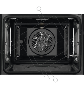 Встраиваемый духовой шкаф AEG С паром, 60 см, 71 л, черный+нержавеющая сталь, термозонд,каталитическая очистка