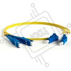 Патч-корд оптический TWT (TWT-2LC-2SC/SU-1.0). дуплексный. LC/UPC-SC/UPC. SM. 1.0 м