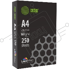 Бумага Cactus CS-LPA4160250 A4/160г/м2/250л./белый для лазерной печати
