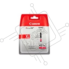 Картридж струйный CLI-451XLM (6474B001) для Canon PIXMA iP7240, MG5440, 6340, Пурпурный, 660стр.
