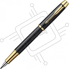 Набор ручек Parker IM Core FK221 (CW2093216) Black GT M сталь нержавеющая подар.кор. ручка перьевая, ручка шариковая