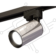 Светильник Ambrella light XT6325001 PSL/SBK серебро полированное/черный песок MR16 GU5.3 (A2521, C6325, N6102)