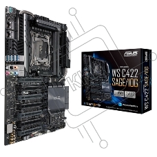 Серверная материнская плата ASUS WS C422 SAGE/10G RTL {3}