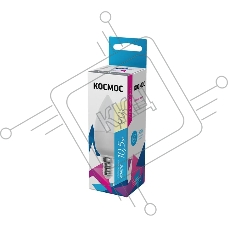 Лампа светодиодная LED BASIC CN 10.5Вт 220В E14 3000К Космос LkecLED10.5wCNE1430