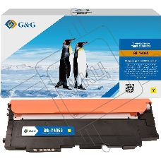 Картридж лазерный G&G GG-Y406S желтый (1000 стр.) для Samsung CLP-360/362/363/365/367/368, CLX-3300/3302/3303/3304/3305/3307