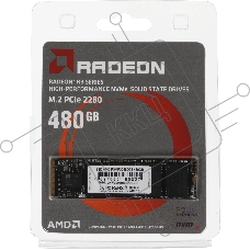 Накопитель SSD AMD Radeon R3MP30480G8, 480Gb, PCIe 3.0 x4, M.2 2280, NVMe, R/W 3300/2200
