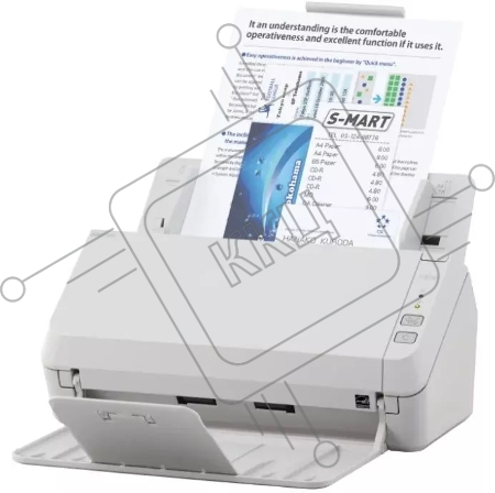 Сканер Fujitsu/Ricoh SP-1130N (PA03811-B021), (А4, 30/60 стр. в мин. двусторонний, ADF 50 листов), белый