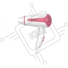 Фен Centek CT-2201 Pink (розовый) 1200Вт, складная ручка, концентратор