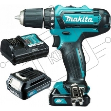 Дрель-шуруповерт Makita DF333DWYE Аккумуляторная, Кейс