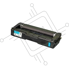 Тонер-туба Sakura  SPC250EC (407544) для Ricoh Aficio SP C250/ C260/ C261, синий, 1600 к.