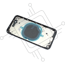 Задняя крышка (корпус) в сборе с рамкой для Apple iPhone SE3 черный