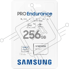 Флеш карта microSDXC 256Gb Samsung PRO ENDURANCE (40/100 Mb/s, adapter) (MB-MJ256KA/APC)