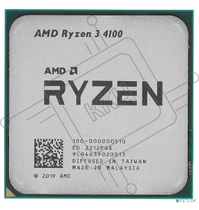 Процессор AMD RYZEN X4 R3-4100 SAM4 65W 3800 100-000000510