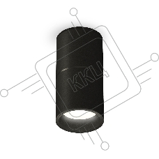 Светильник Ambrella Light XS6302080 SBK/PBK черный песок/черный полированный MR16 GU5.3 (C6302, A2061, N6111)