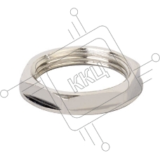 Гайка M20x1,5 никелированная латунь