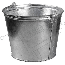 Ведро оцинкованное для непищевых продуктов, 12 л 39300-12