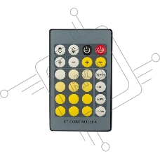 LED контроллер для светодиодной ленты White Mix 12/24 В, 72/144 Вт, 24 кнопки  (IR)