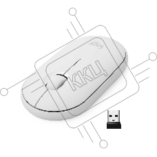 Мышь беспроводная Logitech Pebble M350 белый, 1000 dpi, радиоканал, Bluetooth, USB, кнопки - 3