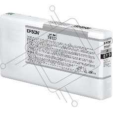 Картридж струйный Epson T9137 с серыми чернилами (200ml) для плоттеров SC-P5000 (C13T913700)