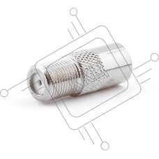 Переходник Cablexpert APL-FTVF-01, F (мама) / TV (мама), блистер