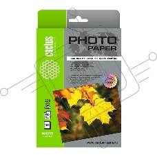 Фотобумага Cactus CS-MA6230100 A6/230г/м2/100л./белый матовое для струйной печати