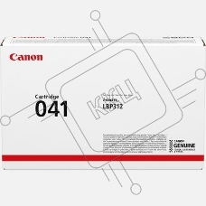 Картридж лазерный Canon Cartridge 041 (0452C002) черный (10000 стр.) для Canon LBP312x