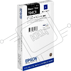Картридж струйный EPSON T04C (C13T04C140) черный (2900 стр.) для WF-C8190DW/WF-C8690DWF