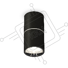 Светильник Ambrella Light XS6302081 SBK/PSL черный песок/серебро полированное MR16 GU5.3 (C6302, A2060, N6112)
