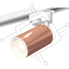 Светильник Ambrella light XT6326001 PPG/SWH золото розовое полированное/белый песок MR16 GU5.3 (A2520, C6326, N6101)