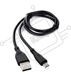 Кабель USB 2.0 Cablexpert CCB-mUSB2-AMBMO1-1MB, AM/microB, издание Classic 0.1, длина 1м, черный, блистер
