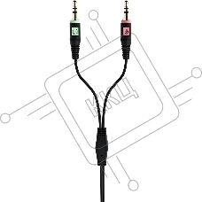 Наушники EPOS Headset PC 3 CHAT, Stereo, 2x3.5mm jack, [1000430/504195]