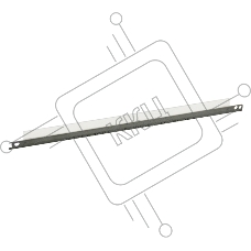Дозирующее лезвие (Doctor Blade) HP LJ M402/M426/427 (Hi-Black)