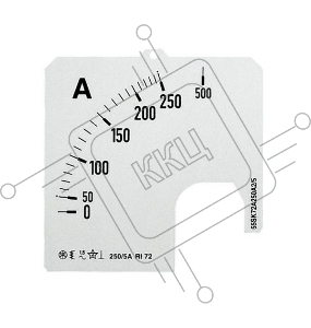 Шкала для амперметра SCL-A5-1000/72