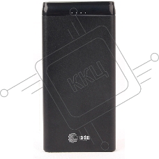 Мобильный аккумулятор Cactus CS-PBFSFT-10000 Li-Pol 10000mAh 2.1A+2.1A черный 2xUSB