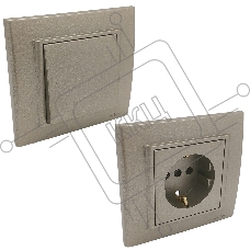 Ovivo Рамка 1-местн. МИНА (MINA), антрацит, 401-130000-096