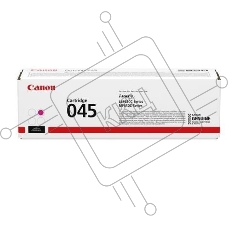 Картридж лазерный Canon 045M пурпурный, 1300 стр., для i-SENSYS MF631/633/635, LBP611